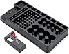 98 Grids Battery Tester Storage Organizer Holder Box 9V Digital Batteries Boxes Student Laboratory Experiment Equipment Manual Science Experiment Chemistry Physical Natural science Student manual, la