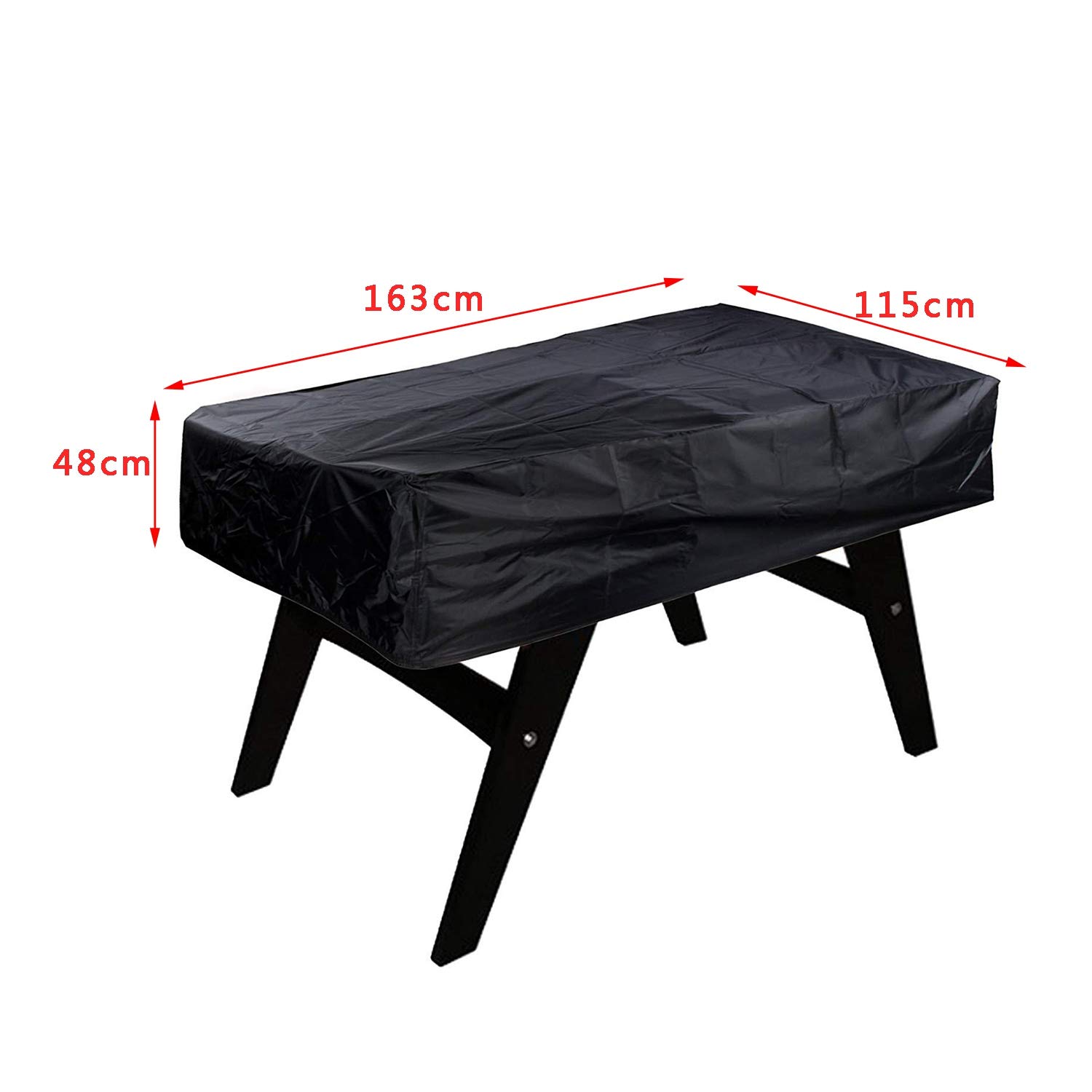 Copertura Impermeabile Per Biliardino - In PVC, 163x115x48cm, Per Interni Ed Esterni, Antipolvere