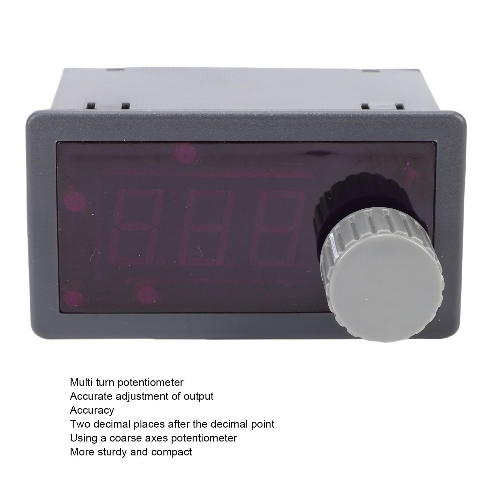Denash Generador de Señal de Voltaje de CA 0-10V, Simulador de Señal de Salida de 50 MA Capacidad de Carga de Voltaje Analógico de Voltaje para PLC, Placas de Control Industrial