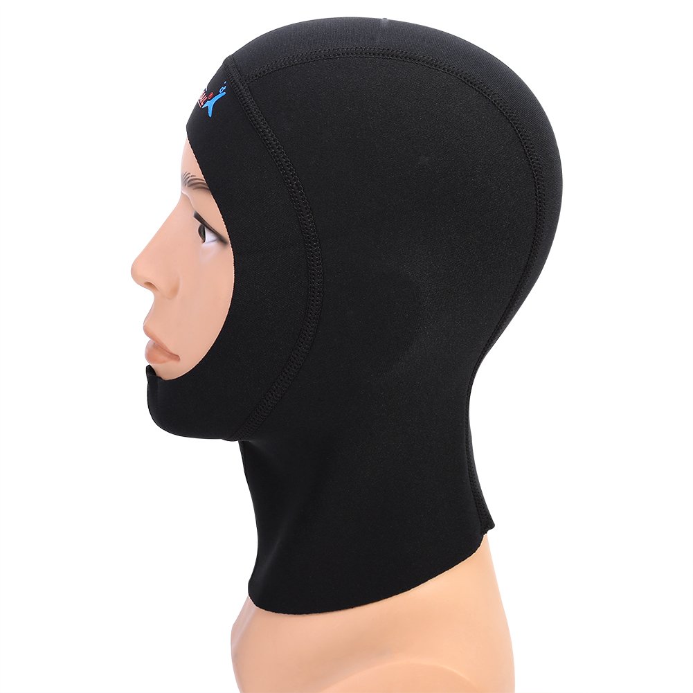 Alomejor Cappuccio da Sub 1mm 3mm Neoprene per Snorkeling Kayak Sport Acquatici