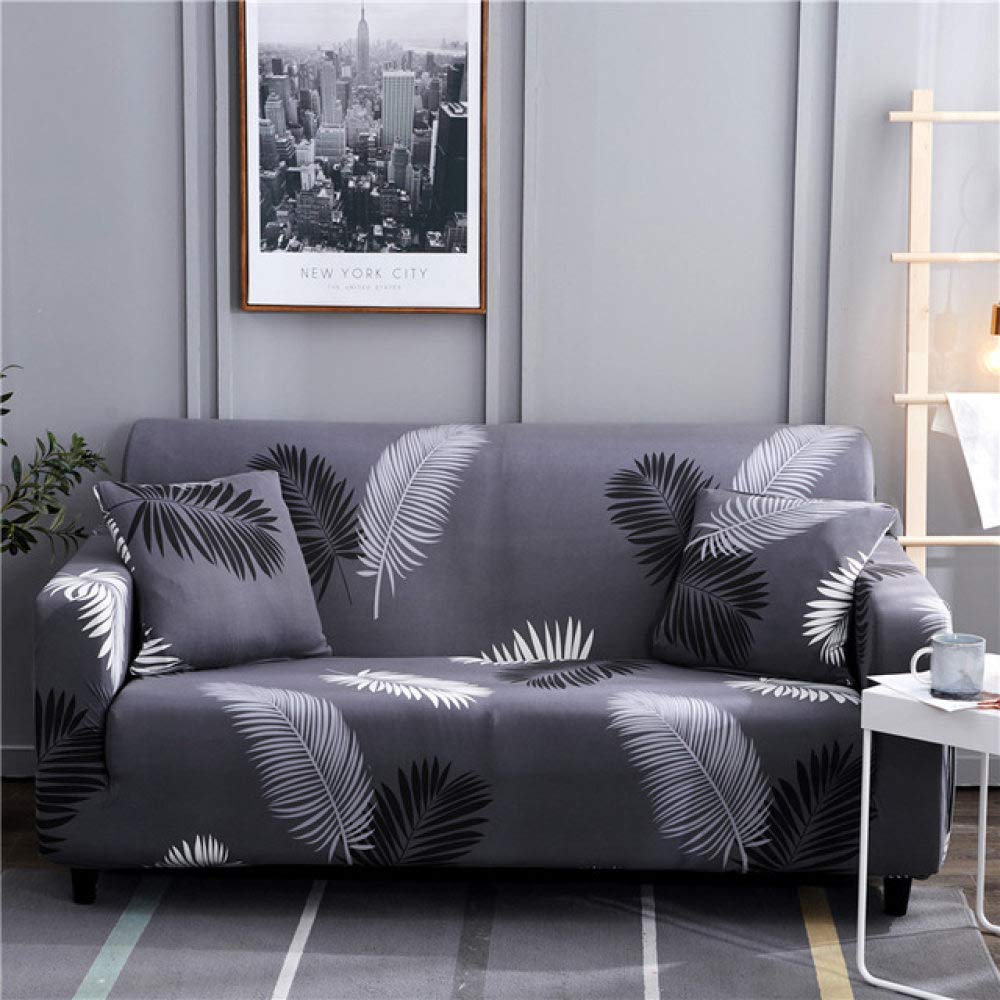 Housses de canapé d'angle imprimées ficelle salon extensible 145-185cm