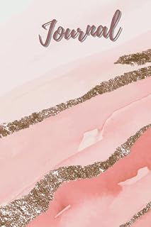 Independently published Journal: Shimmering Pink Watercolor