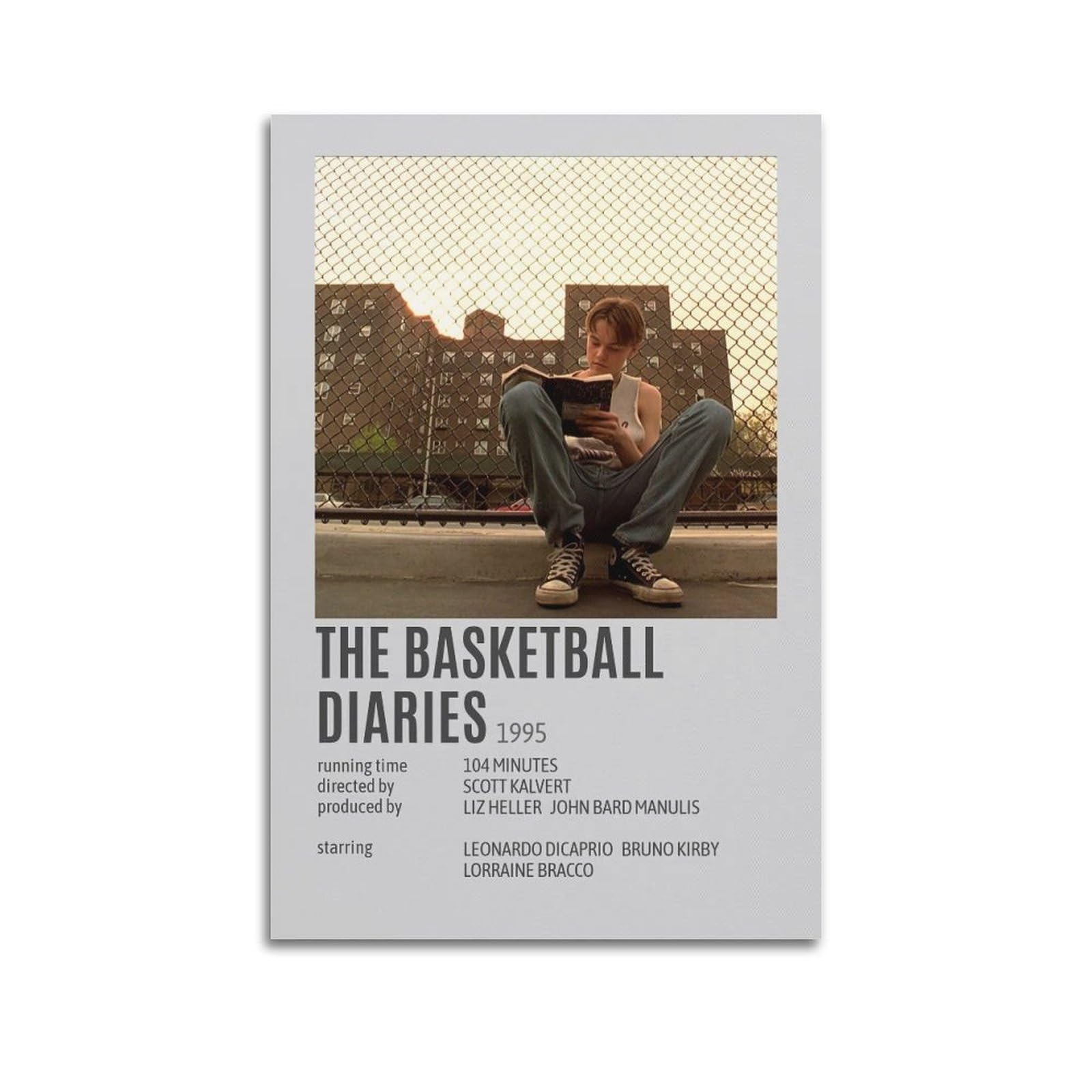 The Basketball Diaries Movie Canvas Poster Room Decor Poster for