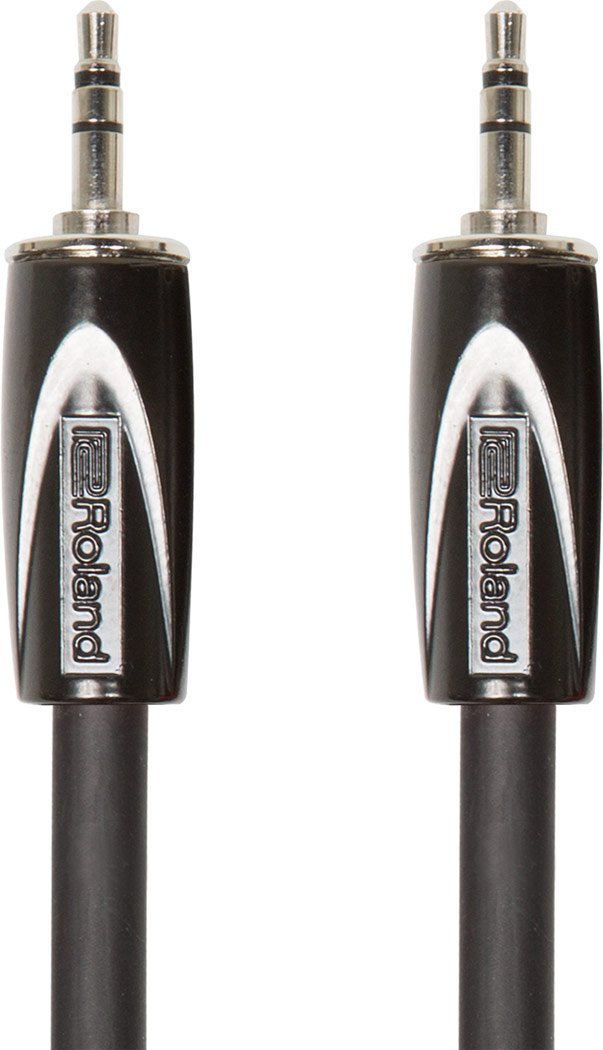 ROLAND,3 Meters Black Series Interconnect Stereo Cable—1/8-Inch Trs, 10Ft / 3M - Rcc-10-3535