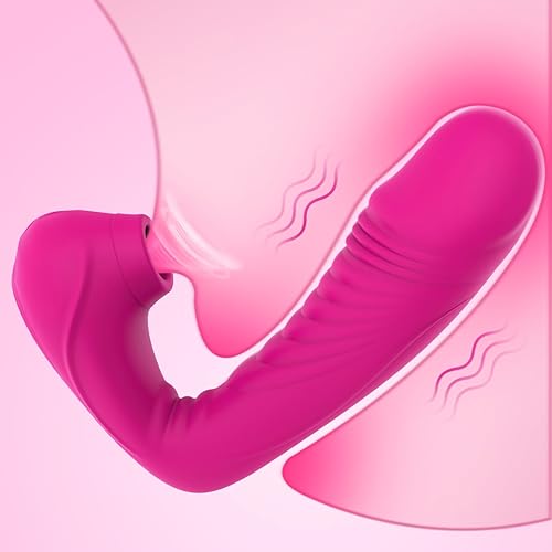 Vibrator Vibratorset for Woman Rabbit Vibabrator for Women Sex Stimulator Adults Toys Rose Vibabrator Bullet Remote Control Vibrators Anal Vibratorter Dildo Male Toys4Women Toys4couples for Men - Deep Red