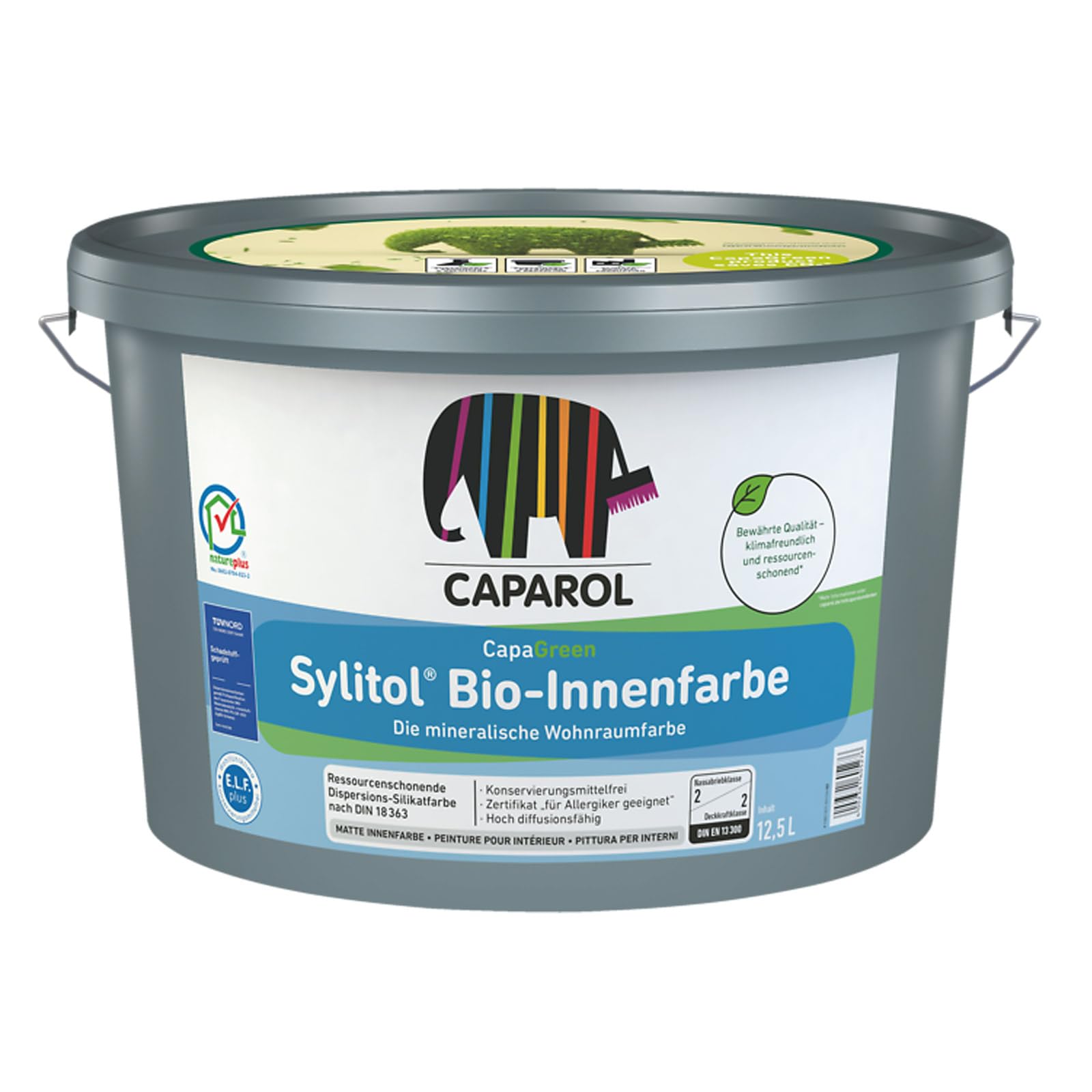 Caparol Sylitol Bio Mineral Innenfarbe weiss 12,5 L