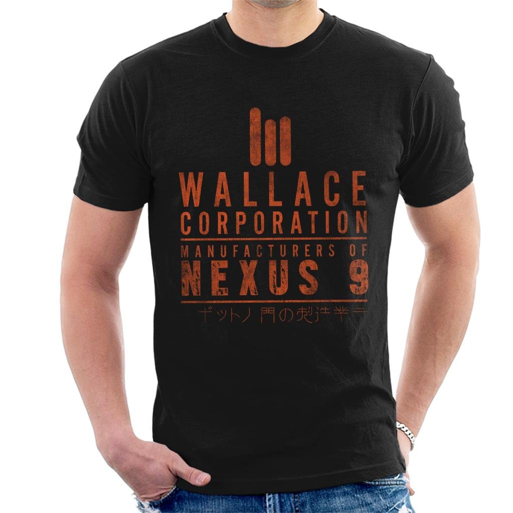 Cloud City 7 Men's Black Blade Runner 2049 Wallace Corp T-Shirt