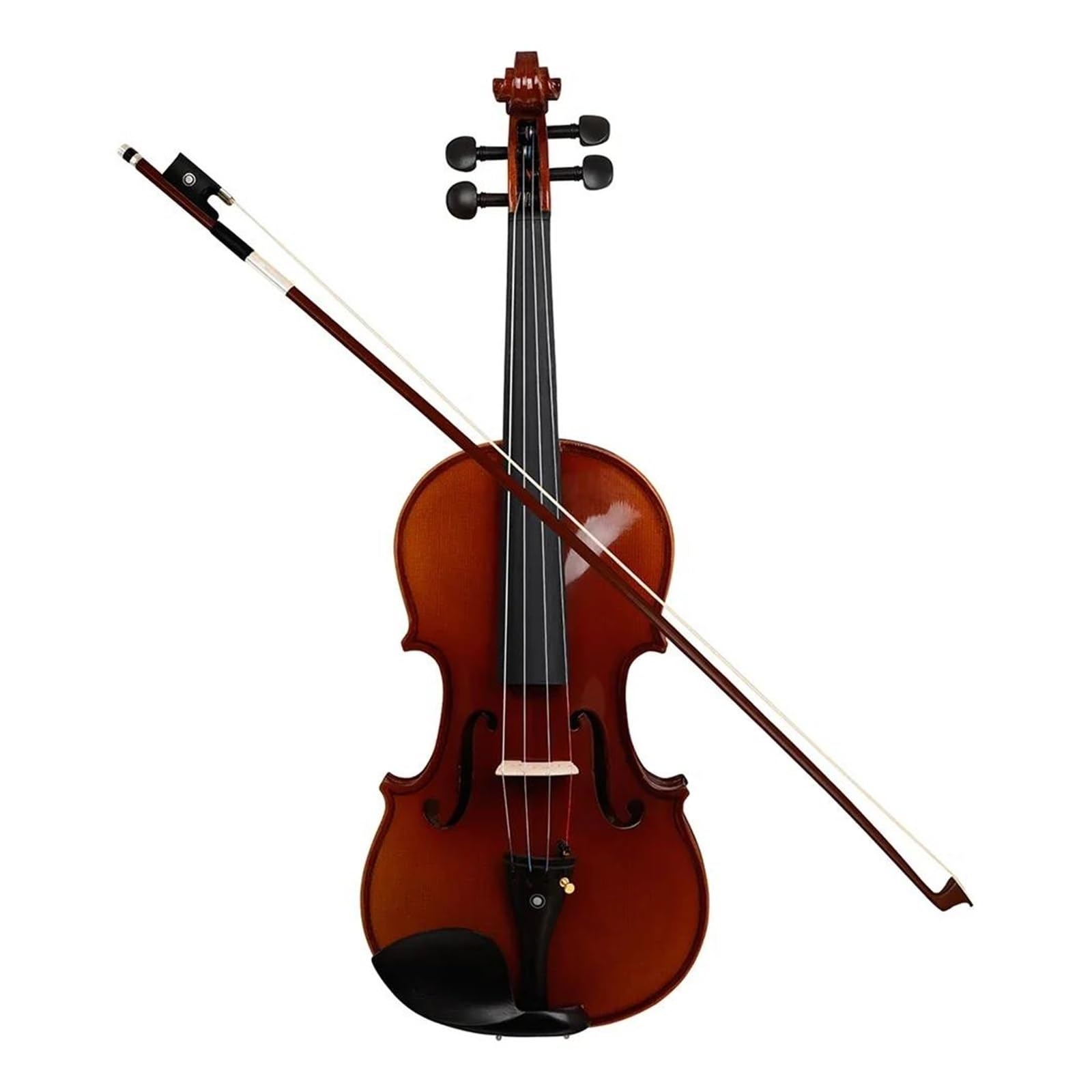 Violino Acustico 4/4 Fatto A Mano In Abete Rosso Con Custodia E Archetto Per Principianti Violino