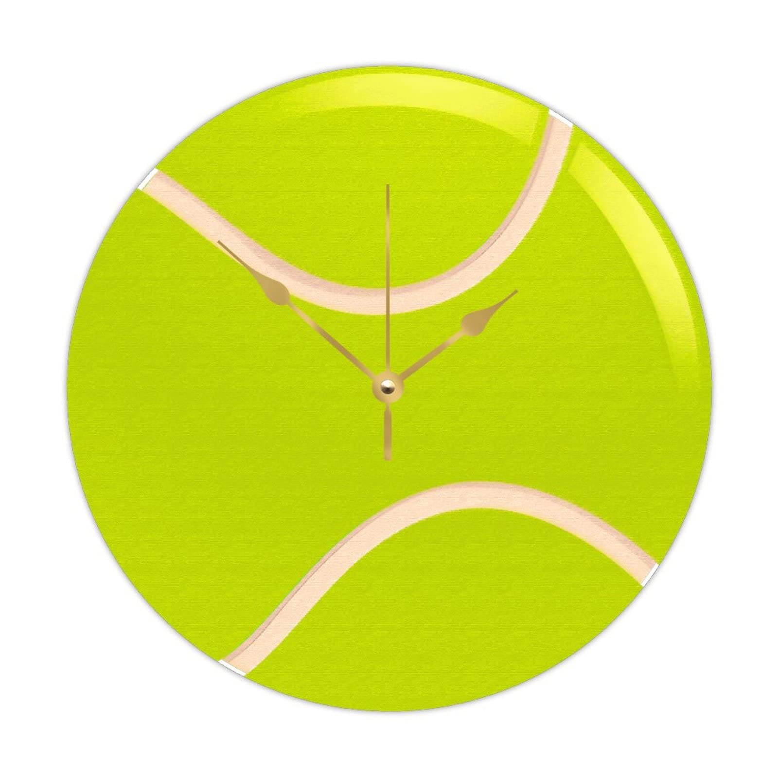 Horloge murale ronde en bois suspendue grande taille 38 cm maison
