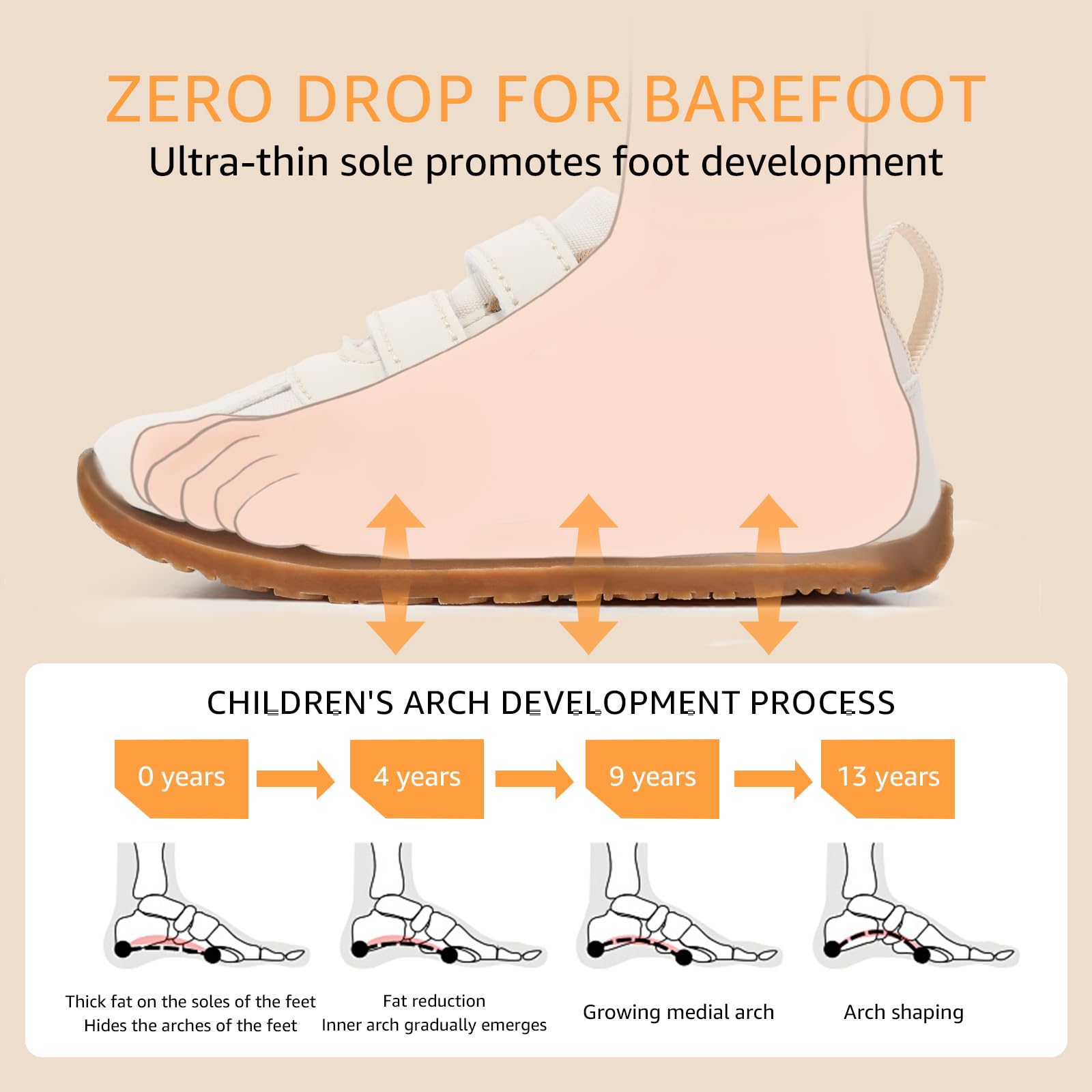 STQ KIDS Jungen Schuhe Breiter Zehenraum Kleinkinder Lauflernschuhe rutschfeste Kinder Sneakers Weiche Leicht mit Haken- und Schlaufenband