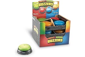 Learning Resources Lights and Sounds Buzzers - Your Ticket to Game Show Excitement!