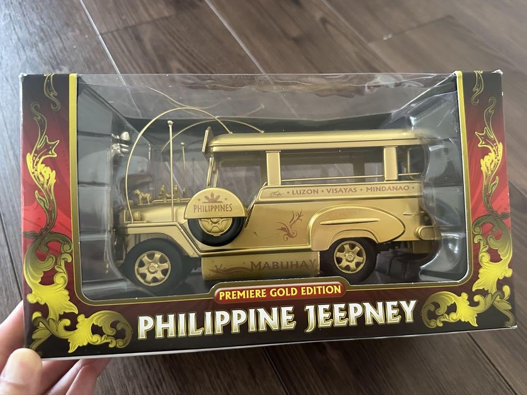 フィリピン ジープニー ゴールド Amazon | フィリピン ジープニー 置物 模型 | フィギュア・ドール 通販
