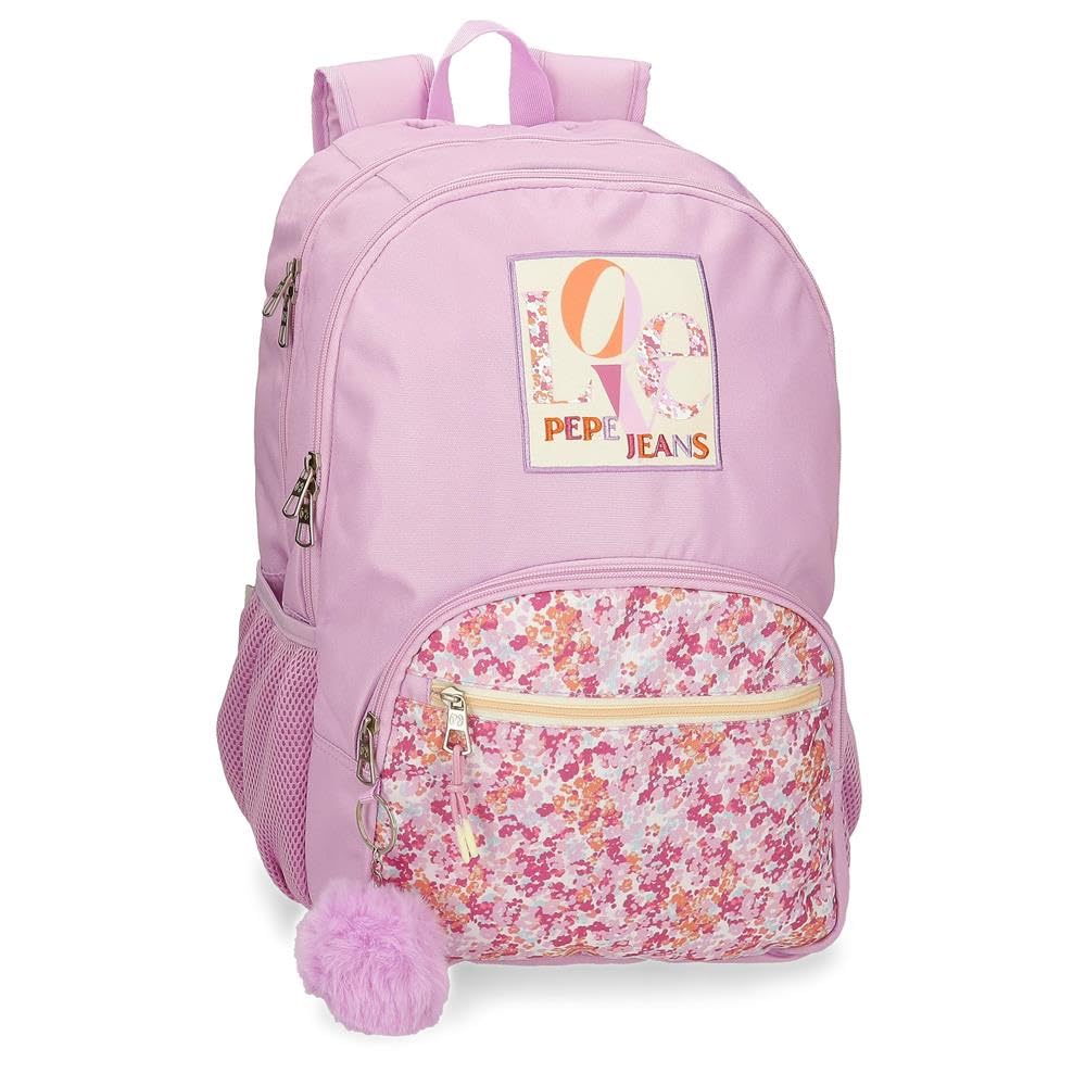Pepe Jeans Sandra estuches escolares, Tamaño perfecto para llevarlo en la mochila, carterón o bolso, de Joumma Bags