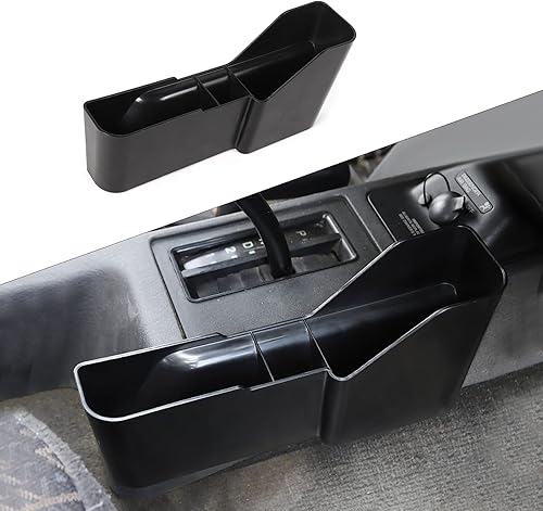 RT-TCZ Caja de almacenamiento para palanca de cambios, organizador lateral de consola central, organizador lateral de asiento copiloto, accesorios