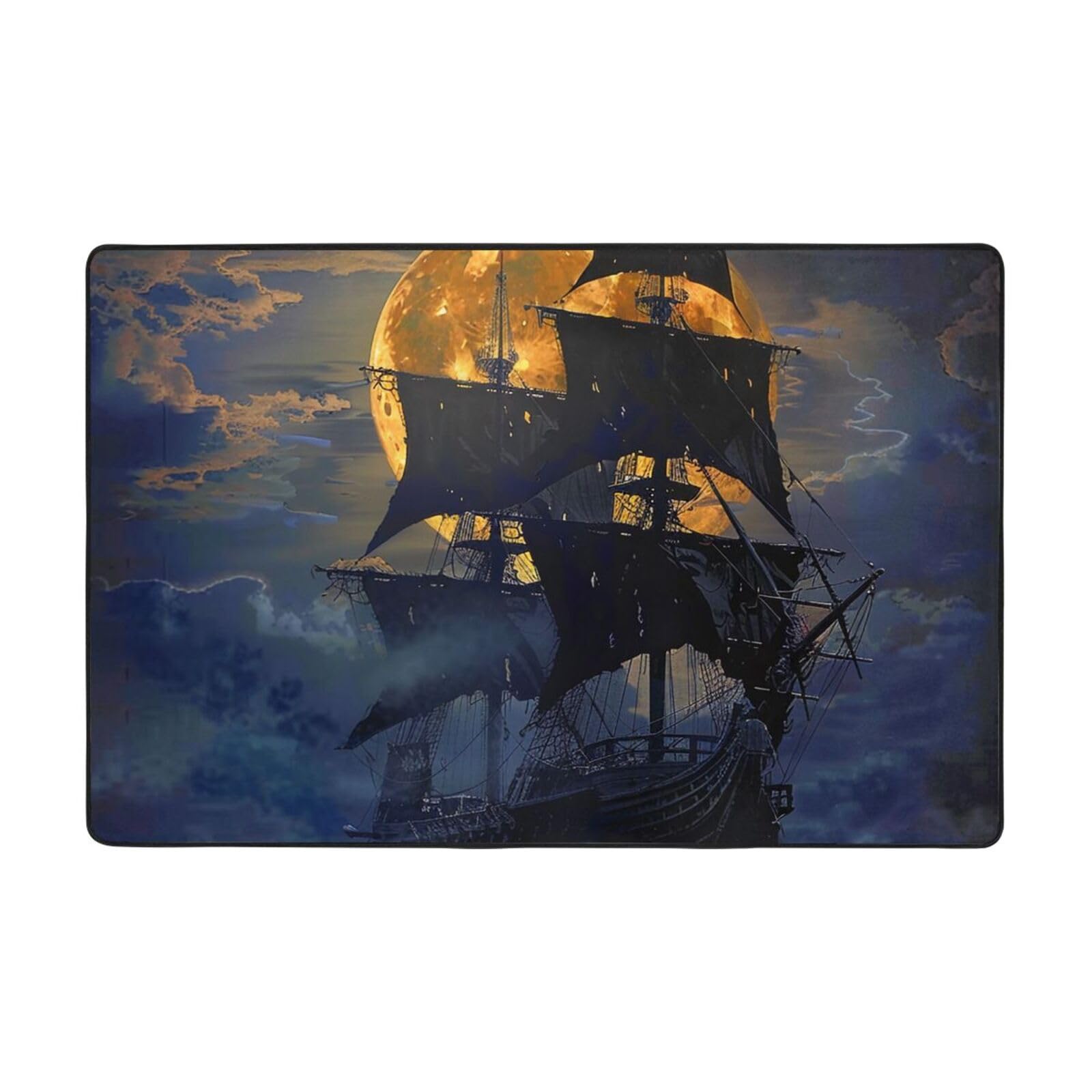 Tapis imprimé de Noël flanelle lavable salon et chambre enfant