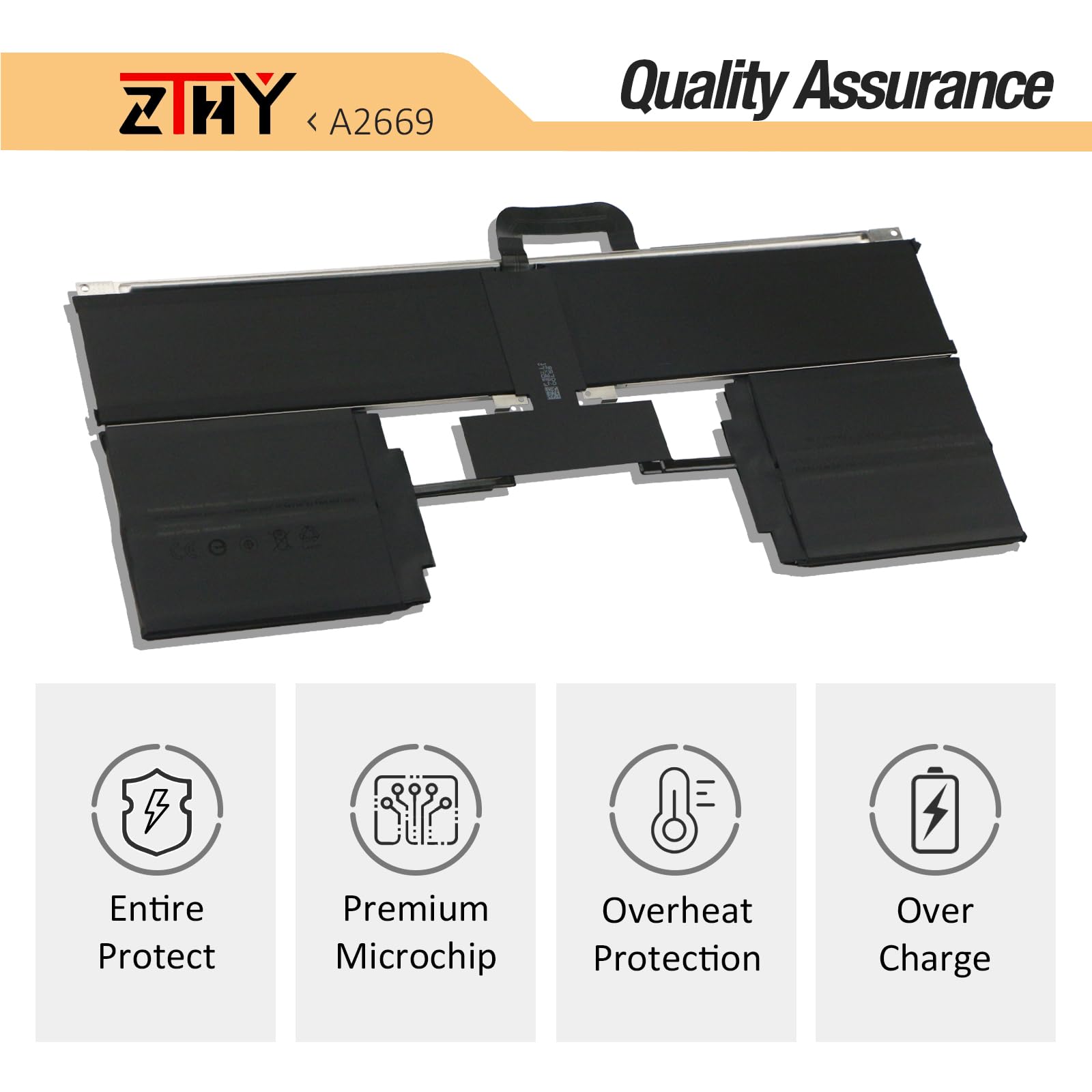 Amazon.com: ZTHY A2669 A2681 Laptop Battery Replacement for