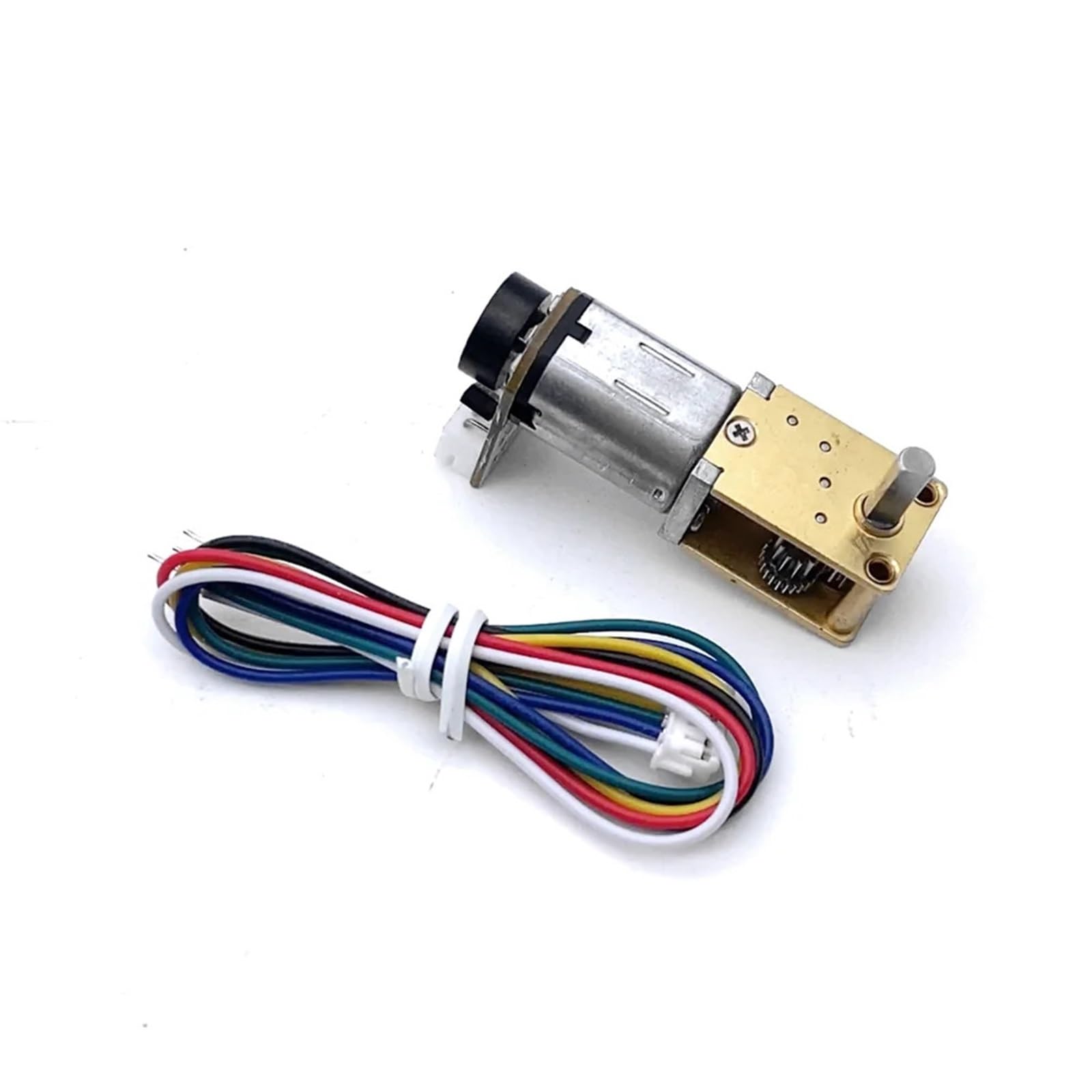 ABHL GW12-N20 Miniaturgetriebemotor DC 3 V, 6, 12, Getriebe mit Schneckengetriebe, niedrige Geschwindigkeit (6 V B45,1 Ratio 603-A Motor)