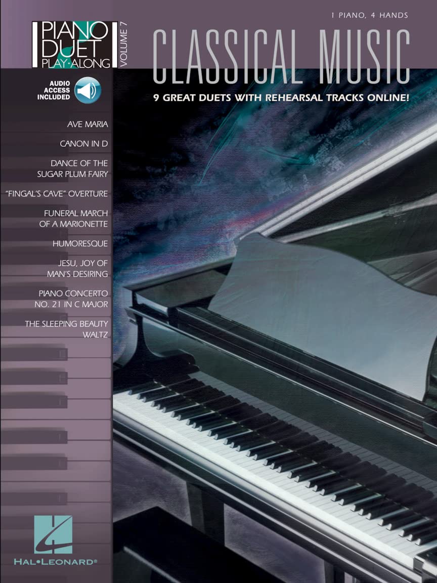 Classical music +cd: Piano Duet Play-Along Volume 7