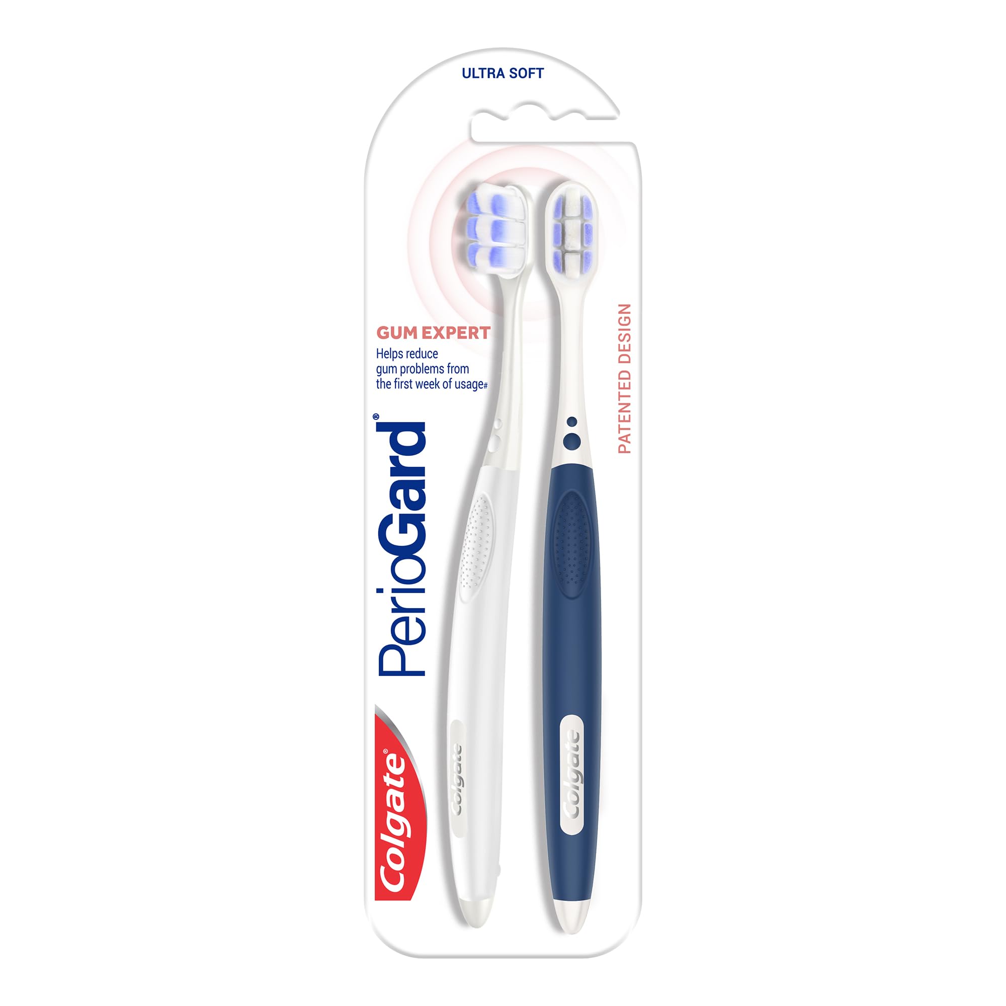 Colgate Periogard Gum Expert Toothbrush - Ultra Soft Manual Toothbrush For Adult (2 Pc),Multicolor-image-26