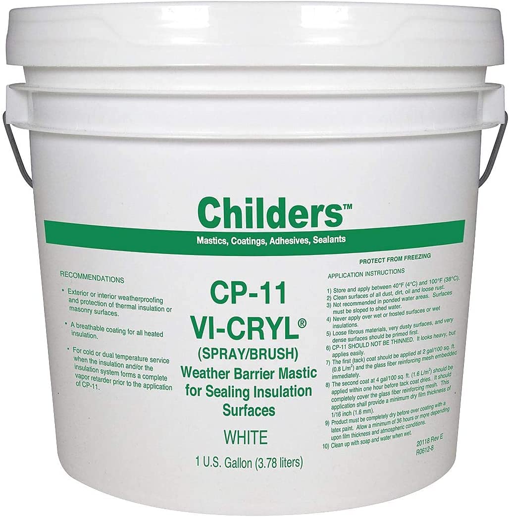 Childers VI-CRYL CP-11 Mastic (1 Gallon Pail) White