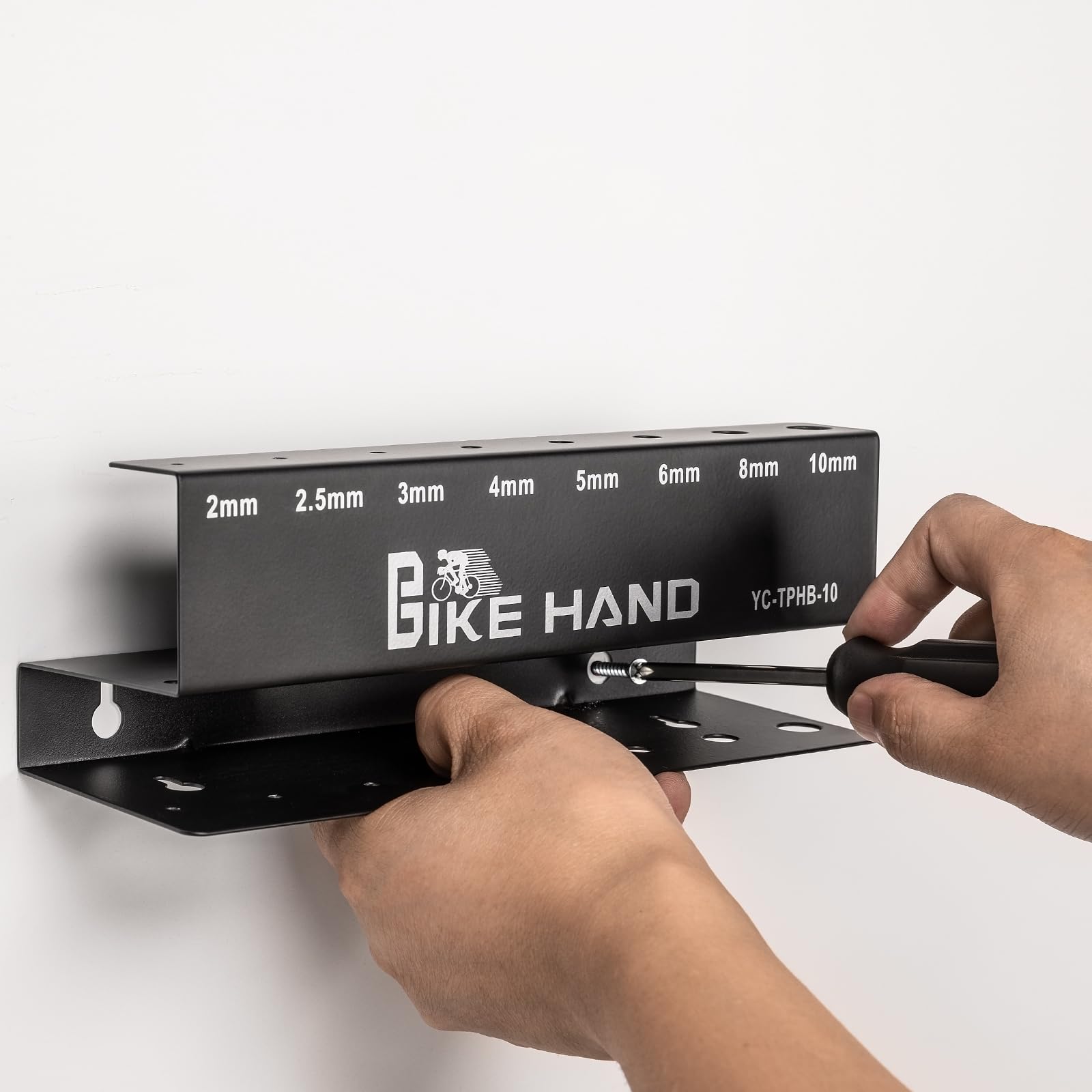 BIKE HAND Juego de llaves Allen con mango en T, 8 piezas, 2,2,5,3,4,5,6,8 mm y 10 mm