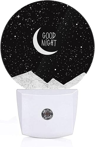 Axayaz Luna anochecer a amanecer ronda noche luz buena noche cielo luna estrellas montaña negro blanco sensor automático lámpara hogar escalera