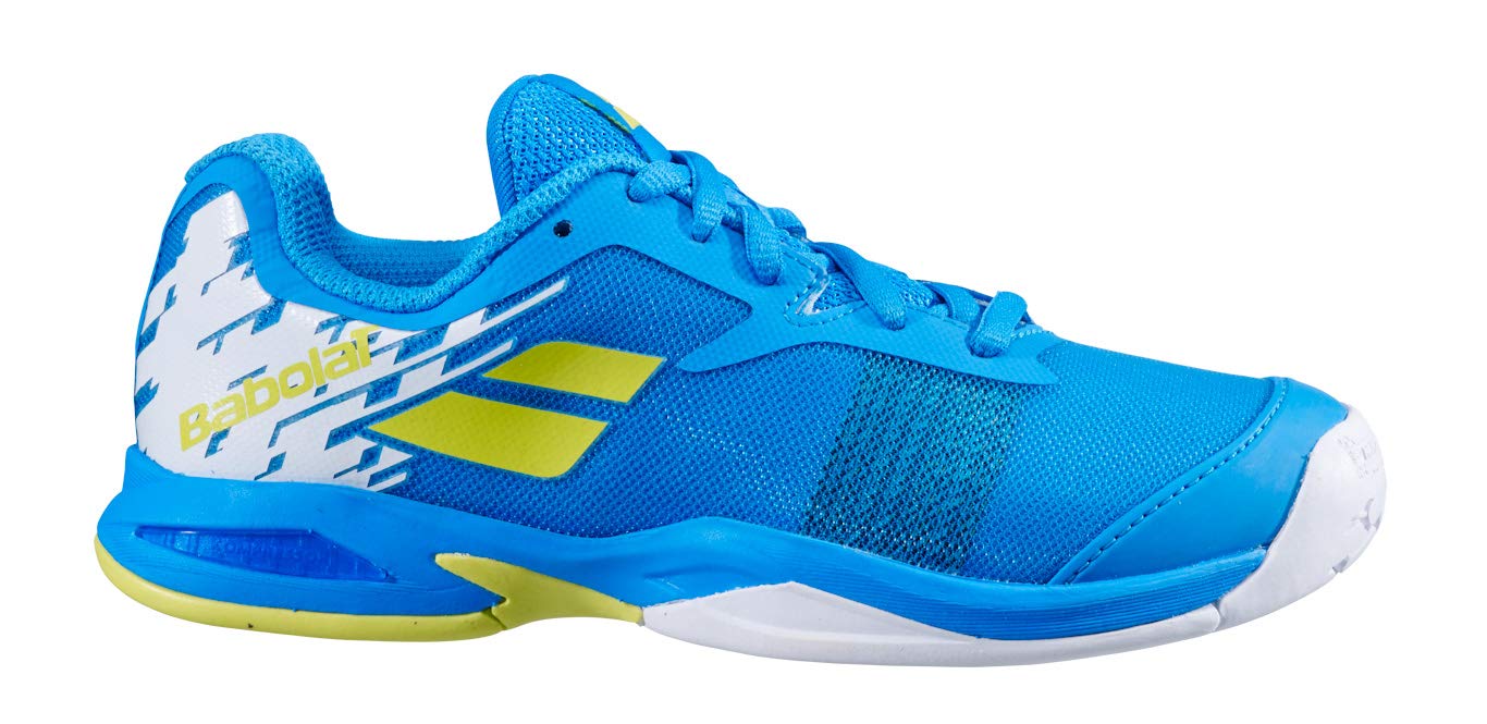 Babolat Junior Jet All Court Tennis Shoes (Malibu Blue, Numeric_3_Point_5)