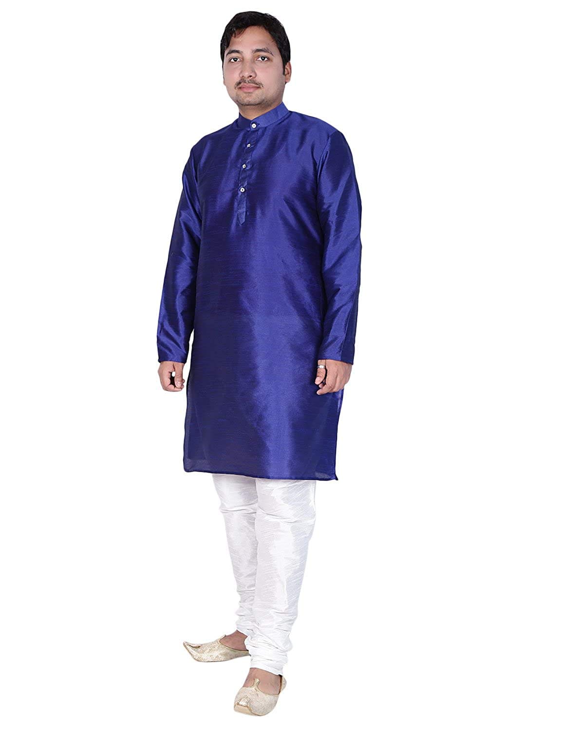 Modern Garments Silk Blend Men's Kurta Pyjama Set/Kurta Pajama for Men