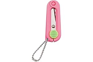 Kutsuwa Portable Scissors for Badge Reel