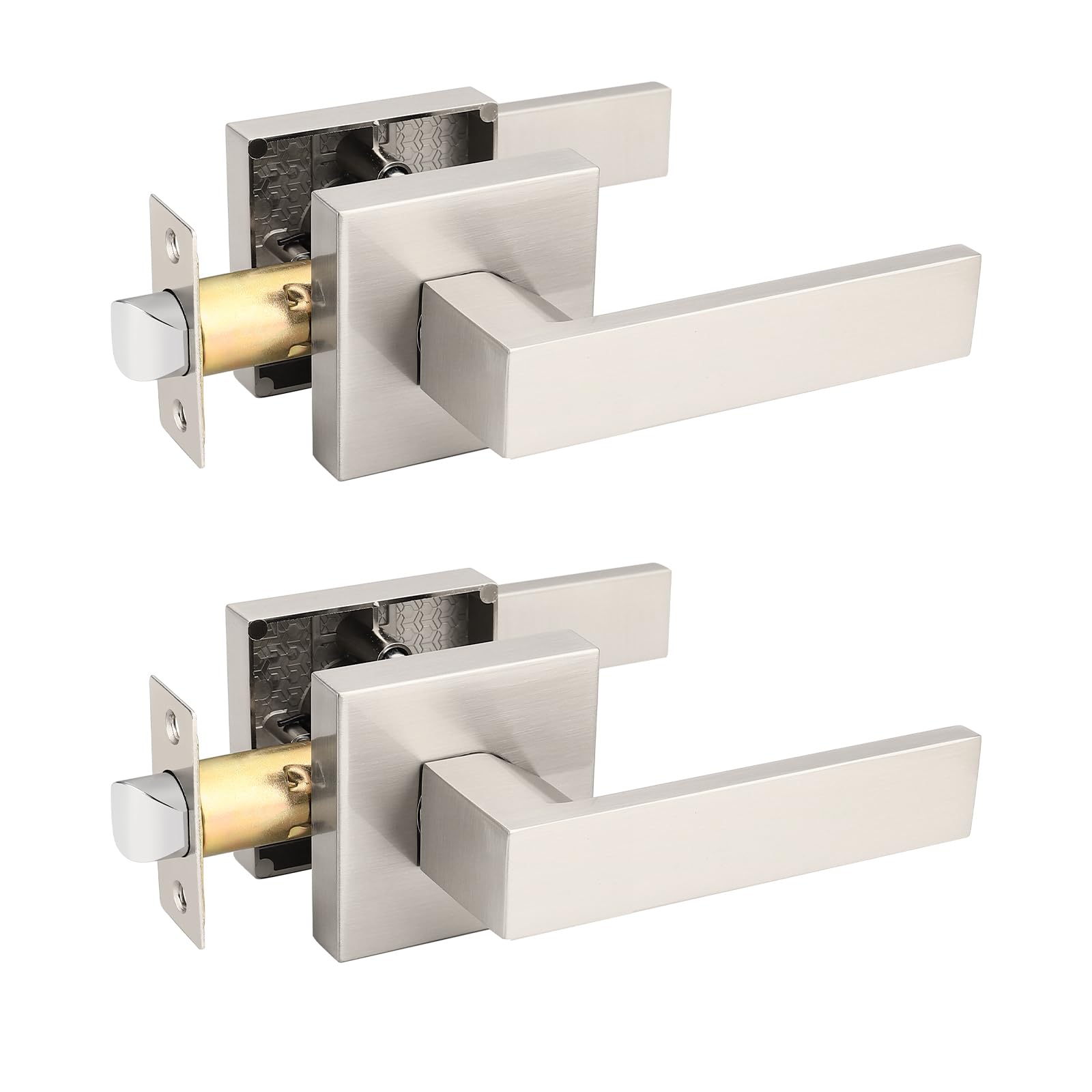 Gold Door Knobs - Privacy & Security -21