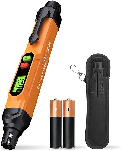 Detector de fugas de gas detector de gas natural y propano VITITE para localizar fuentes de fugas de gas combustibles para el hogar y RV (incluye 2