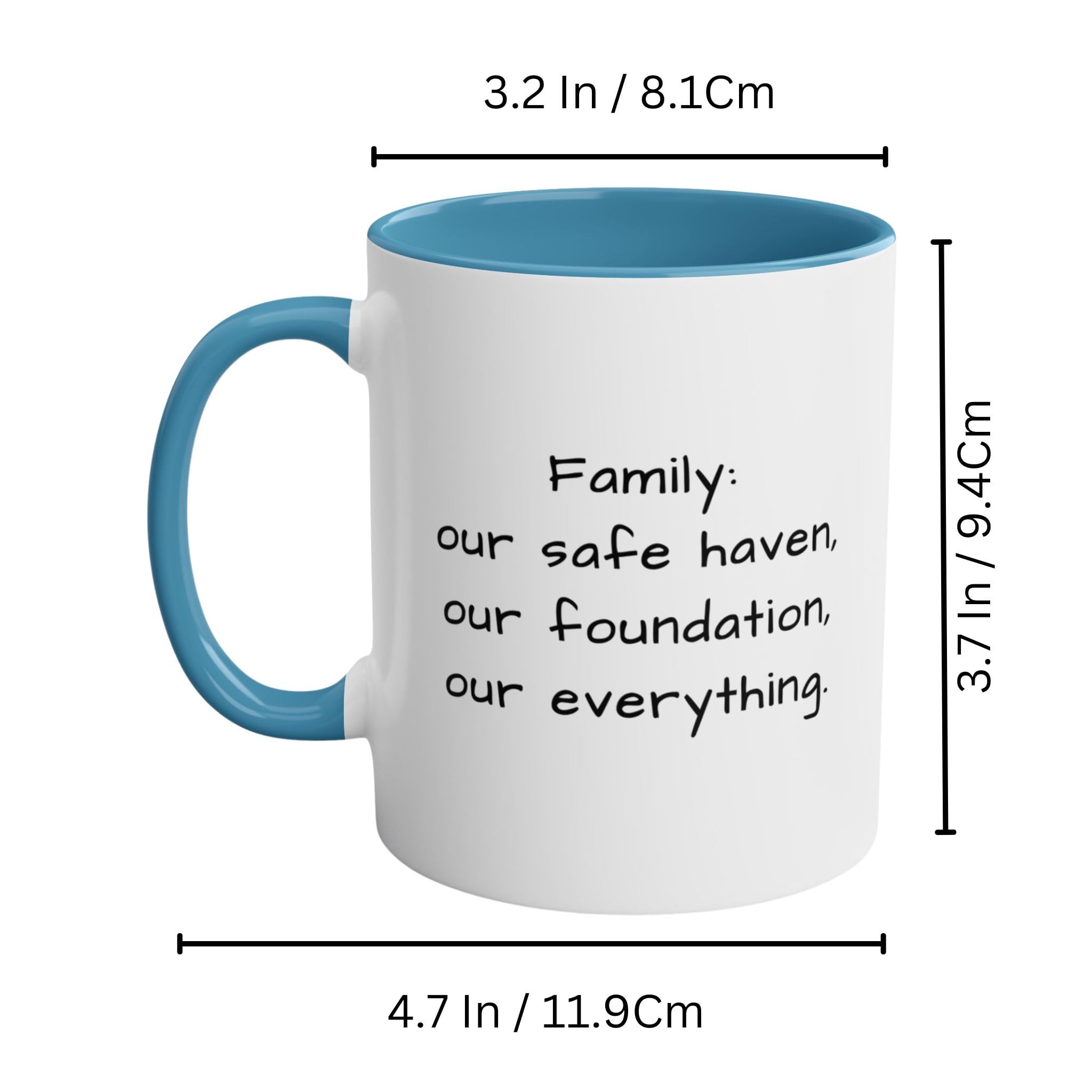 Custom Personalized Mug with Picture or Text of Your Uploads, Microwave & Dishwasher Safe Ceramic Mug, 325ml - Image 3