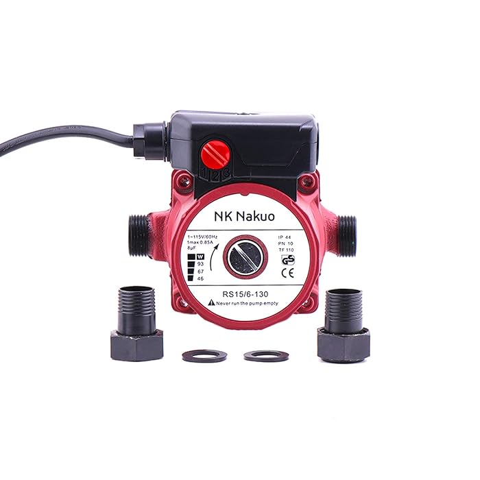 Buy ZHKUO Pressure Booster Pumps 115V 3Speed Cast Iron Water