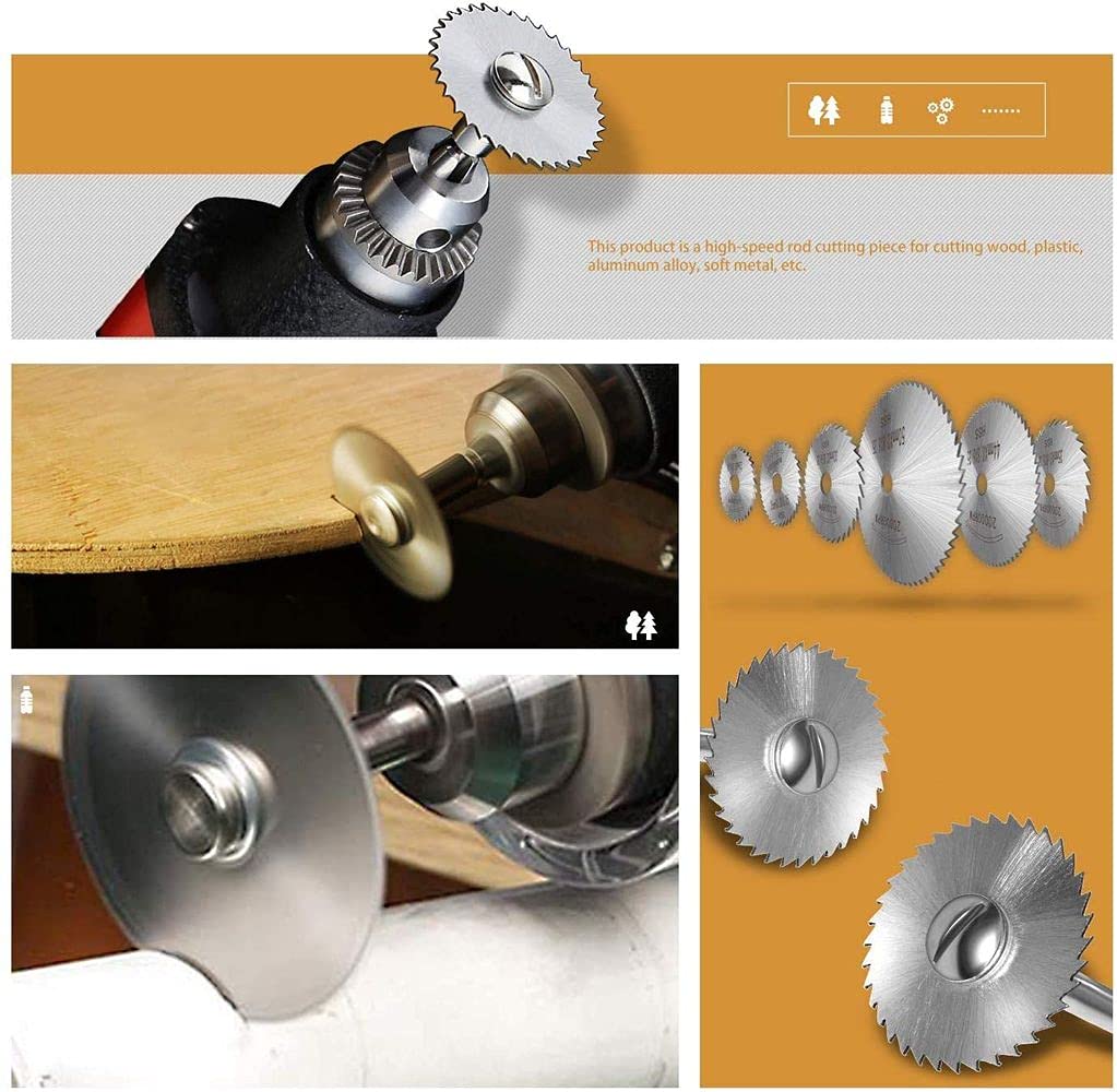 DIY Crafts CT-DIY-HI-33203 Mini Diamond Cutting Discs Wheel Drill Bit for Rotary Tool Grinding Wheel Circular Saw Blade Abrasive 2