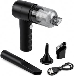 Aspirador Portátil sem Fio Recarregável USB com Acessórios