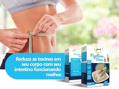 Giroil Psyllium Fibras - 150G Cinza