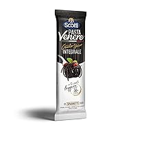 Riso Scotti, Pasta Venere Spaghetti di Riso, Pasta Integrale di Riso Venere Coltivato in Italia, Fonte di Fibre, Fosforo e Proteine, Ideale per un’Alimentazione Equilibrata, Formato 400 g