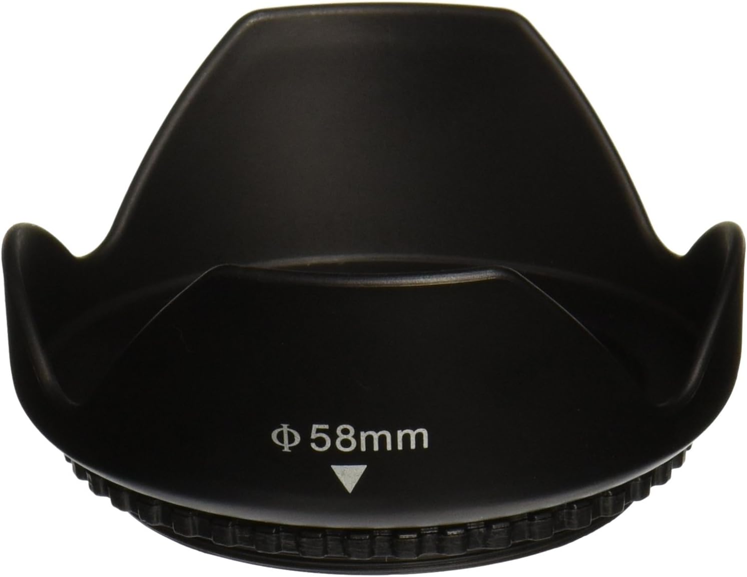 Vivitar 58mm Pro Digital Tulip Hard Lens Hood miniatura 1