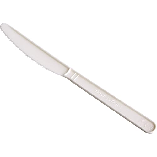 Amazon Basics Compostable Knives, Pack of 250