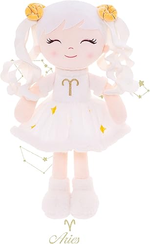 Miniatura 63 de Regalos de bebé niña muñecas de peluche Constelaciones Muñeca del zodiaco Regalo de cumpleaños 17 pulgadas Sagittari