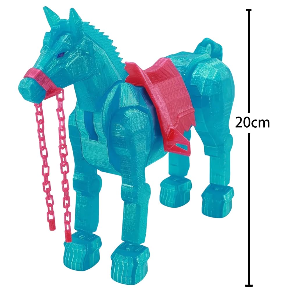 Zhongkaihua Kavallerie-Ritter-Figur, 3D-Druck, mittelalterlicher Stil, voll bewegliches Modell, 14 cm, Actionfiguren, Ornamente, Sammlung, Geschenke, dekorativ