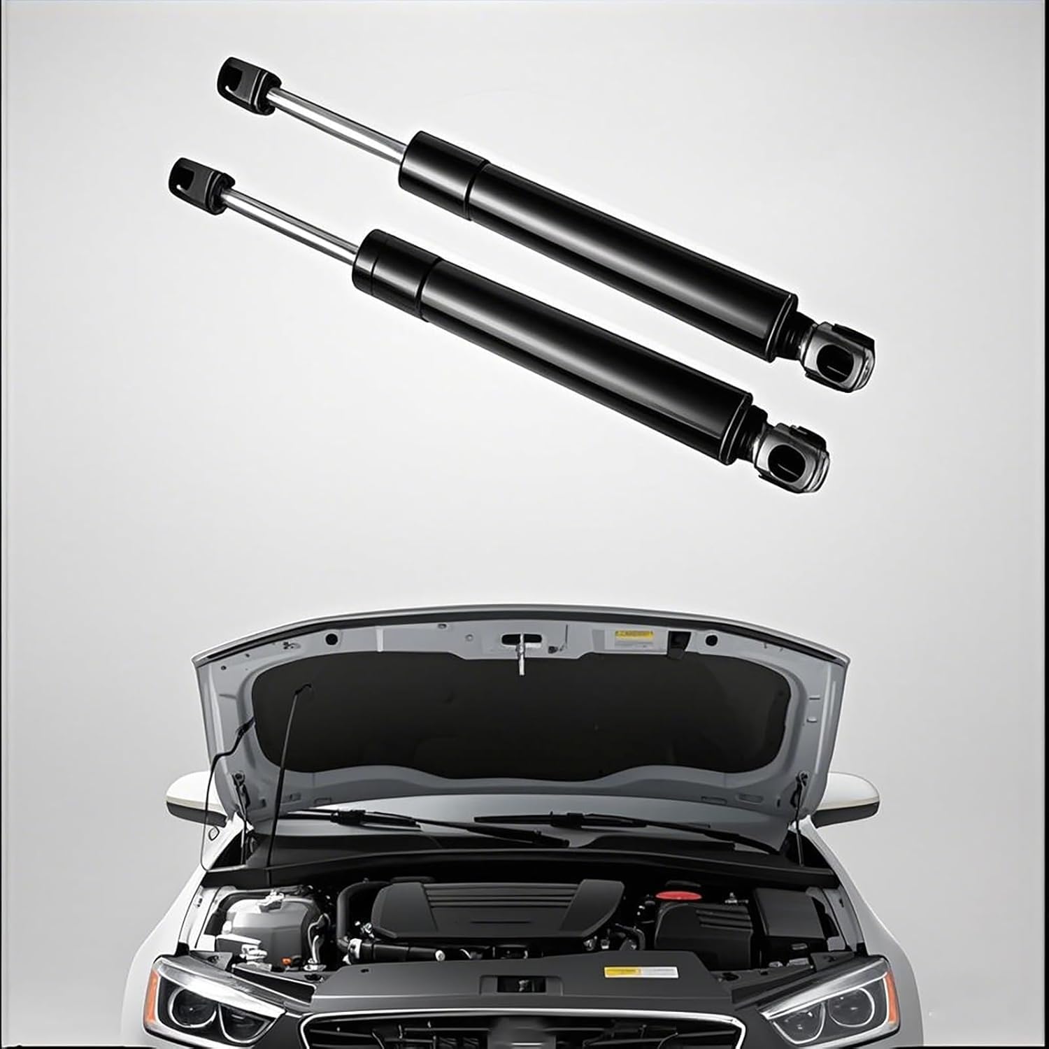 TANGTX Car Front Bonnet Gas Struts for Ferrari F430 Spider [2005-2009](OEM.65796000)-65.5cm, Bonnet Gas Springs Front Hood Gas Spring Shock Absorber Strut Lift Supports