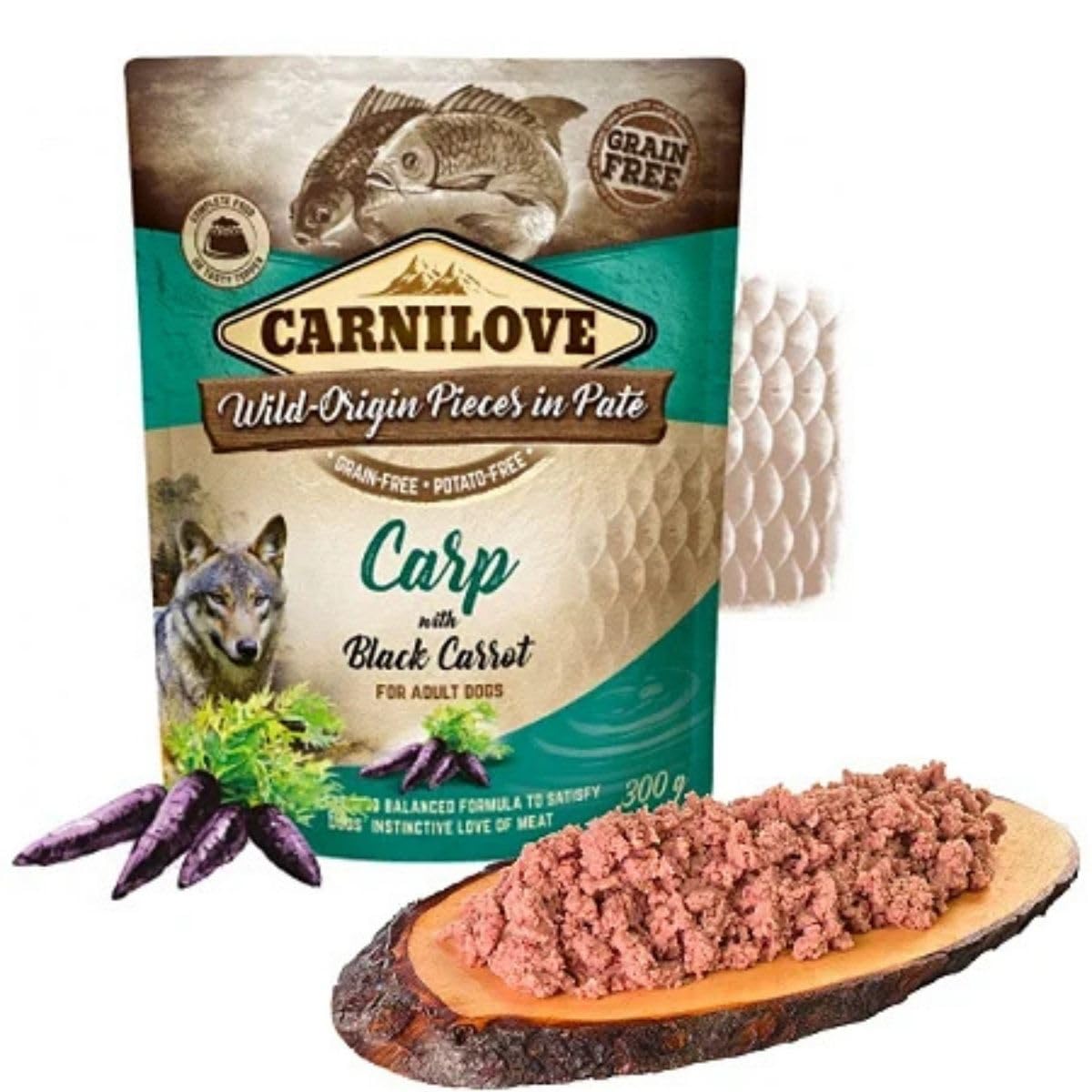Carnilove Carp & Black Carrot Karp Czarna Marchewka 300 g