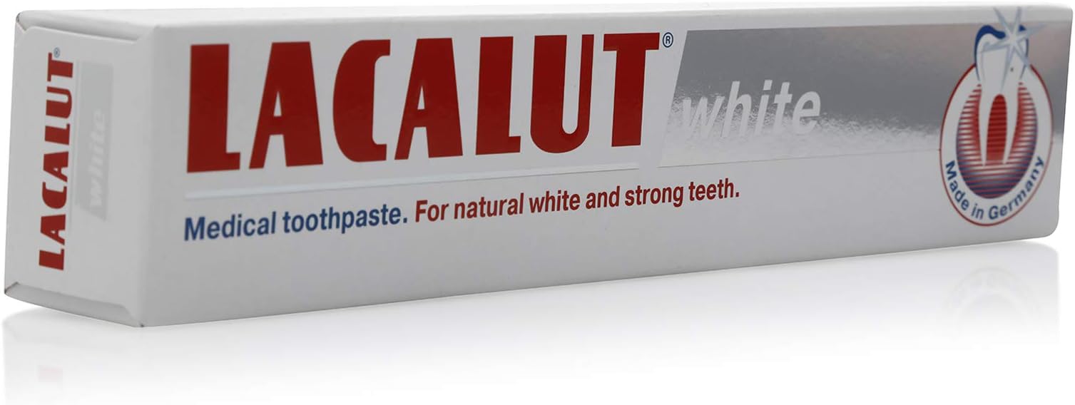 Lacalut Natural & Strong Toothpaste (White)