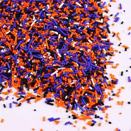 Décors Sucrés Vermicelles Halloween 130 g - Vermicelles Orange, V...