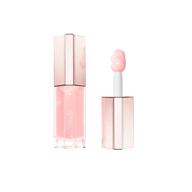Lanc me Lip Id le JuicyTreat Oil-in-Gloss -24HR Hydrating Gloss with Squalane for Instant Shine