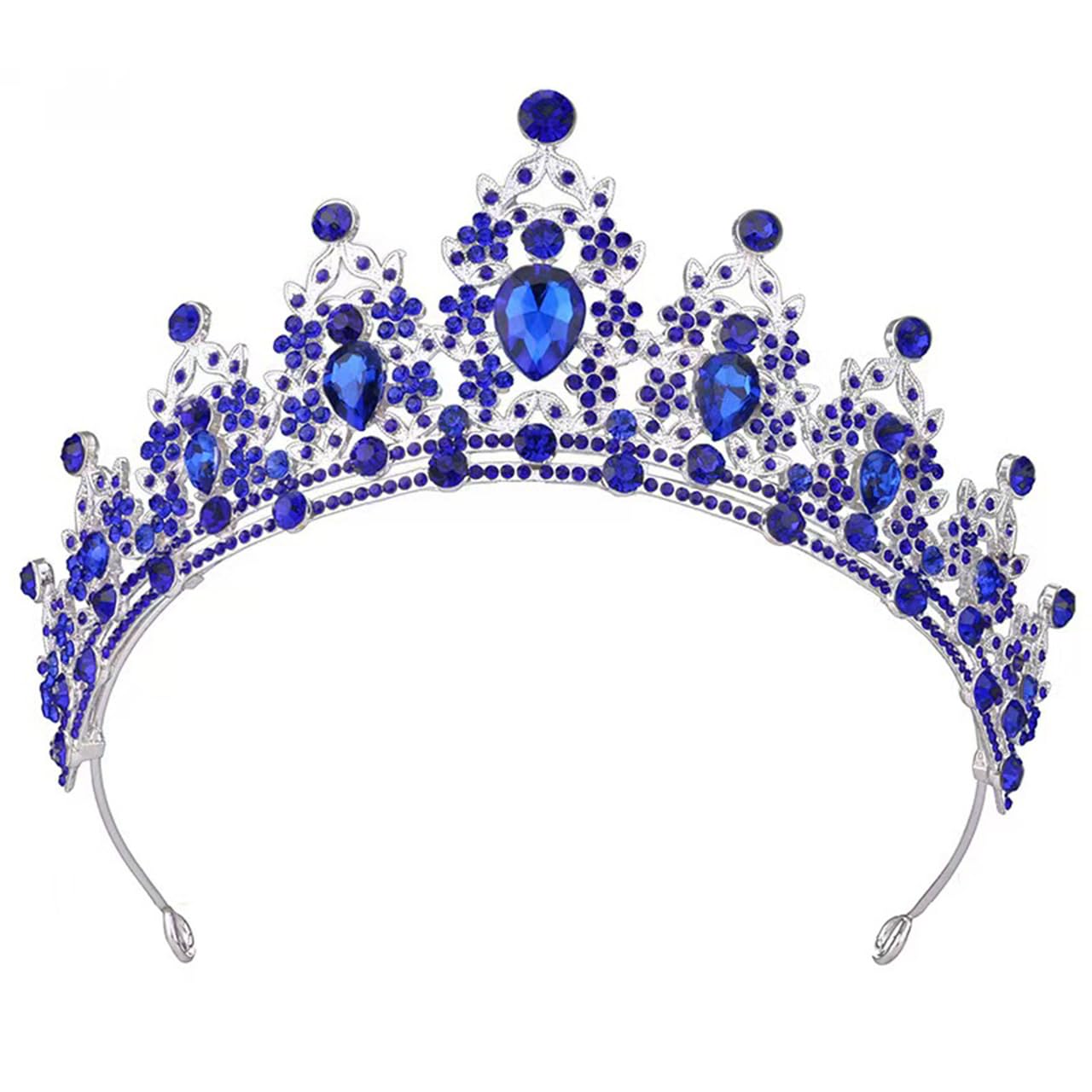 New women crown tiara Bridal Bridesmaid crystal headpiece birthday