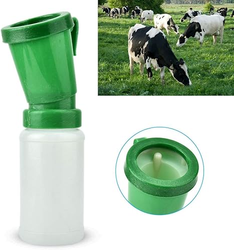 Miniatura 4 de plplaaoo Taza de leche de cabra sin reflujo, taza de inmersión para pezones, 1 taza de inmersión de tetina de cabra, desinfección de limpieza de