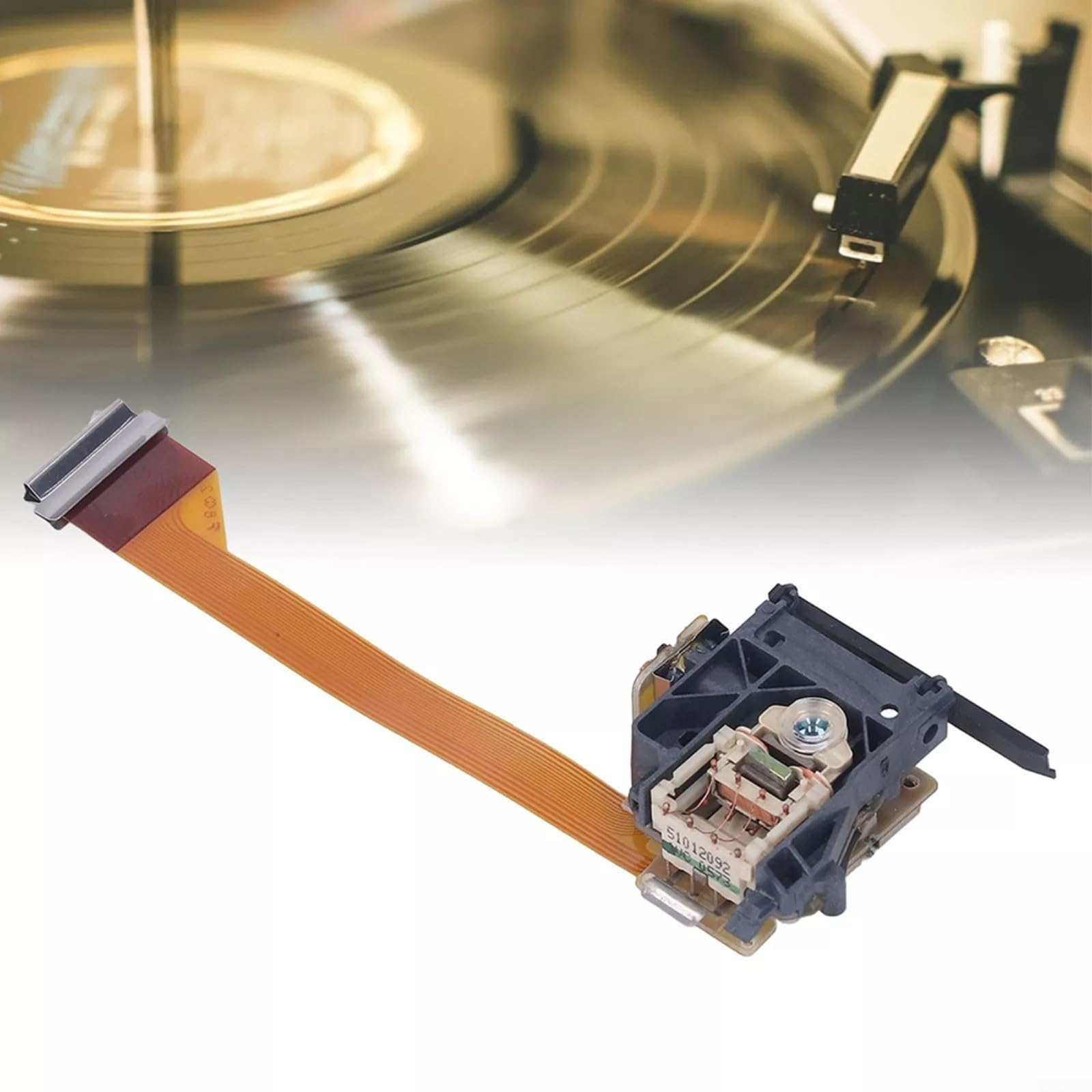 Cabezal de lente óptica para CD Pro2 LF compatible con VAU1254 VAU1255 VAU1252 Pickup estable ABS metal reemplazo para módulo sistema de audio lectura rápida de disco bajo ruido fácil de instalar un