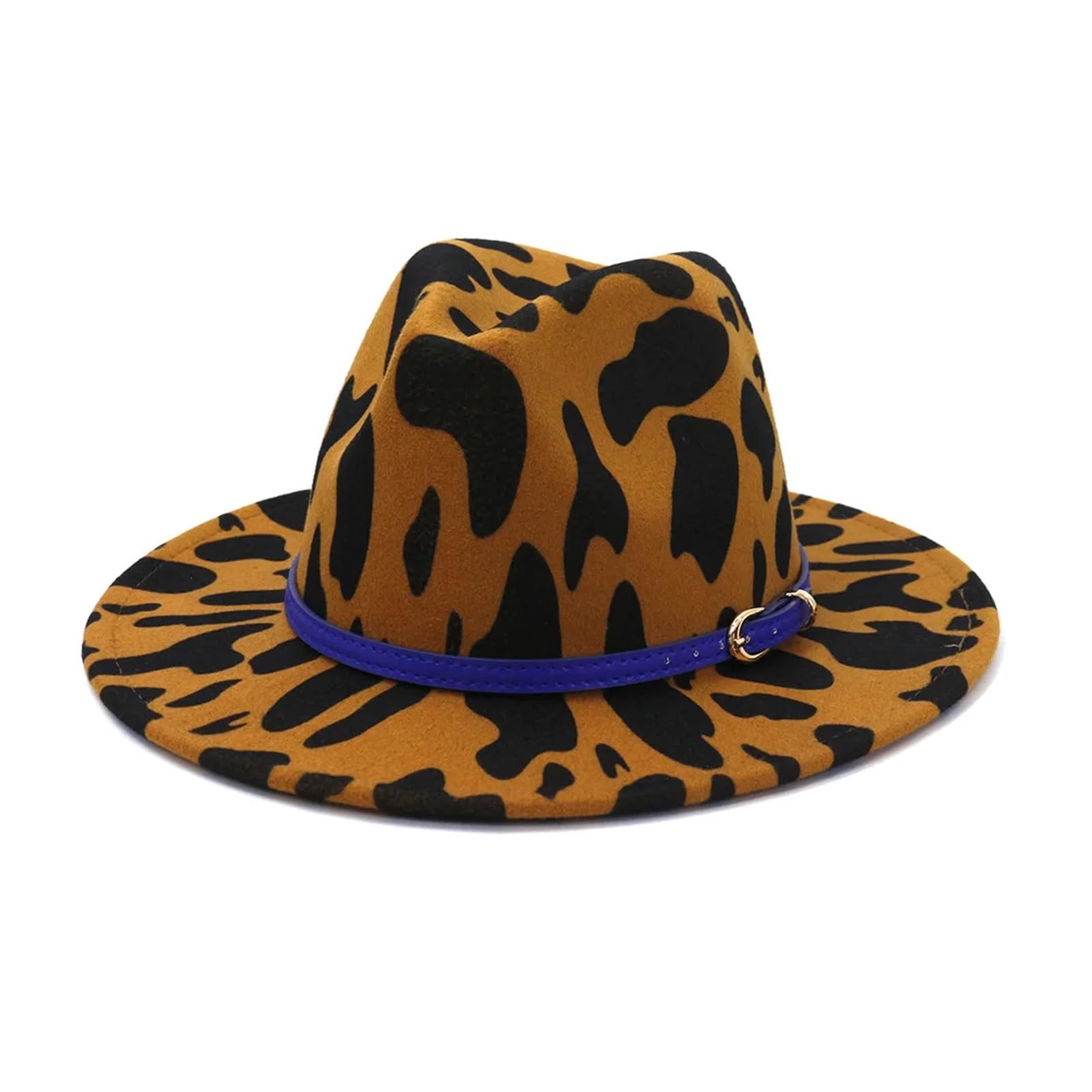 Chapeau Fedora élégant imprimé vache exprimez votre style - 5